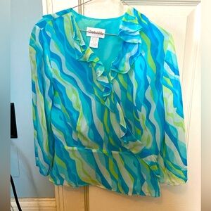 Chadwick’s summer blouse sz 4